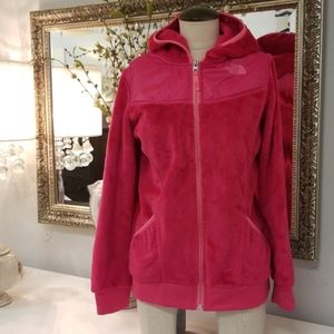 The North Face fuzzy jacket Sz XL 18